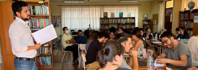 Profesores y asistentes de la educación del CS Quilicura participan en taller sobre resolución de conflictos