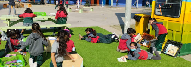 CS Emprendedores inaugura “Kiosko CRA” para acercar la lectura a las y los estudiantes