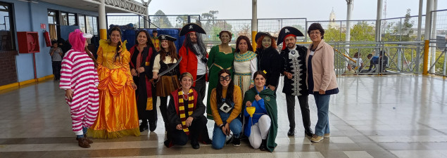 Día Internacional del Libro en Colegio Dagoberto Godoy La Granja