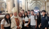 Estudiantes del Electivo de Religión 3º y 4º Medio asisten a la Catedral metropolitana de Santiago