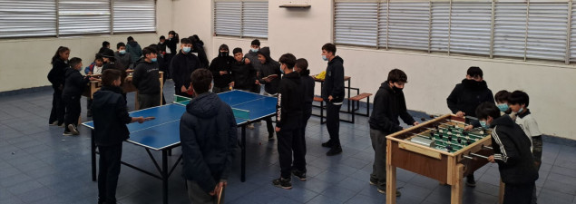 Convivencia Escolar del TDG Lo Prado implementa proyecto para ordenar el uso del patio durante los recreos