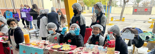 Estudiantes de todos los niveles del TDG El Bosque organizan “Feria de Vida Saludable”