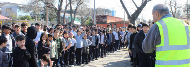 TDG La Granja realiza simulacro de sismo con evacuación externa para ensayar protocolos de seguridad