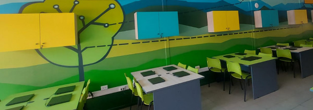 CS Emprendedores renueva completamente su sala de computación para ofrecer un mejor espacio educativo
