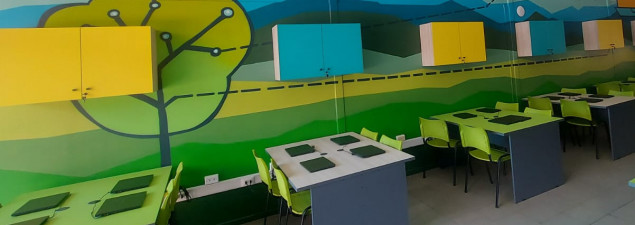 CS Emprendedores renueva completamente su sala de computación para ofrecer un mejor espacio educativo CS Emprendedores renueva completamente su sala de computación para ofrecer un mejor espacio educativo