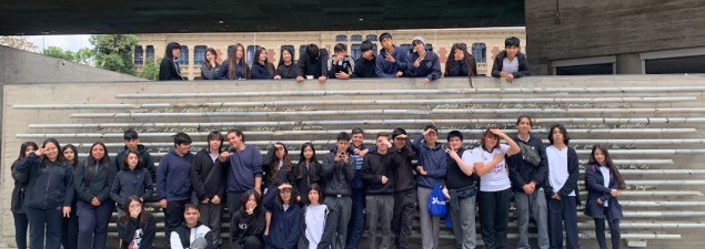 Estudiantes de 2° medio del TDG Lo Prado visitan el Museo de la Memoria y de los Derechos Humanos