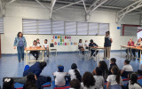 Estudiantes de 1° y 2° básico del TDG Lo Prado participan en competencias de dictado y deletreo