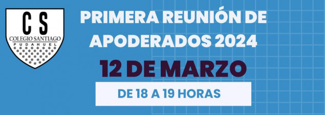 CS Pudahuel convoca a la primera reunión de apoderados del año escolar 2024 CS Pudahuel convoca a la primera reunión de apoderados del año escolar 2024