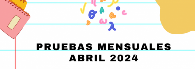 TDG La Granja informa calendarios de pruebas para abril TDG La Granja informa calendarios de pruebas para abril