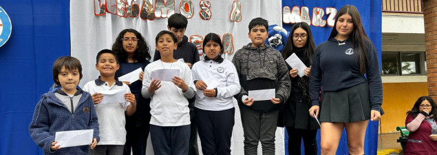 TDG Lo Prado premia a estudiantes, cursos, apoderados y funcionarios que destacaron por la asistencia de marzo