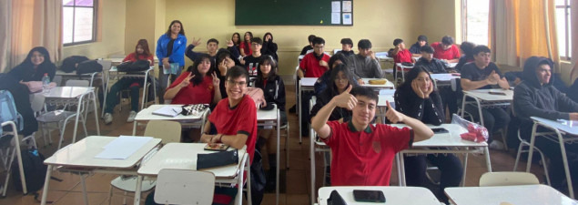 Enseñanza Media del CS Quilicura participa en charlas de orientación vocacional sobre ingreso a la ESUP