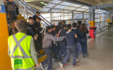 TDG La Granja realiza simulacros para reforzar la cultura preventiva en la comunidad escolar