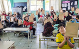 CS La Florida premia a miembros de la comunidad escolar que destacaron por su asistencia a clases durante abril