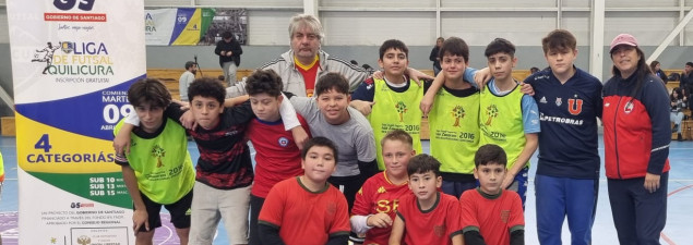 Estudiantes de enseñanza básica del CS Quilicura participan en campeonato de futsal del Club Audax Italiano Estudiantes de enseñanza básica del CS Quilicura participan en campeonato de futsal del Club Audax Italiano