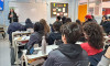 Estudiantes de 1° medio del CS La Florida participan en charla de la Universidad Andrés Bello sobre el NEM y ranking