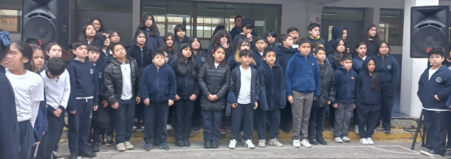 Estudiantes de 5° básico del TDG Lo Prado protagonizan muestra musical de inglés Estudiantes de 5° básico del TDG Lo Prado protagonizan muestra musical de inglés