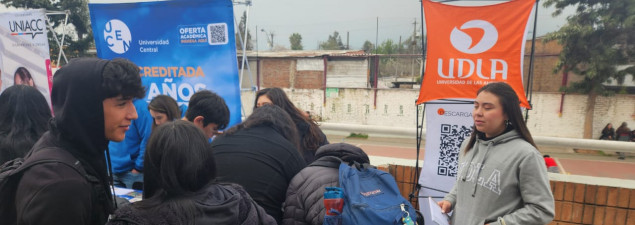 CS La Florida ofrece recreo informativo para la Educación Superior a estudiantes de 3° y 4° medio CS La Florida ofrece recreo informativo para la Educación Superior a estudiantes de 3° y 4° medio