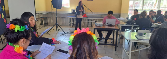Cuerpo docente y equipo psicoeducativo del CS La Florida realizan dinámica revisión de protocolos y actualización RICE Cuerpo docente y equipo psicoeducativo del CS La Florida realizan dinámica revisión de protocolos y actualización RICE