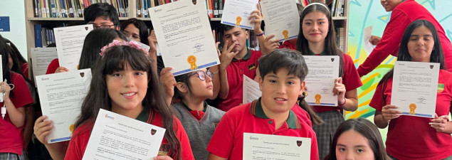 CS Emprendedores capacita a jóvenes líderes para la ludoteca escolar del establecimiento CS Emprendedores capacita a jóvenes líderes para la ludoteca escolar del establecimiento