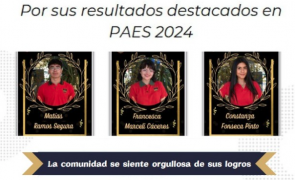 Inspiración y Orgullo: Colegio CS Emprendedores Reconoce a sus Mejores Puntajes PAES