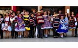 Colegio Santiago inaugura el Mes de la Chilenidad con tradicional esquinazo